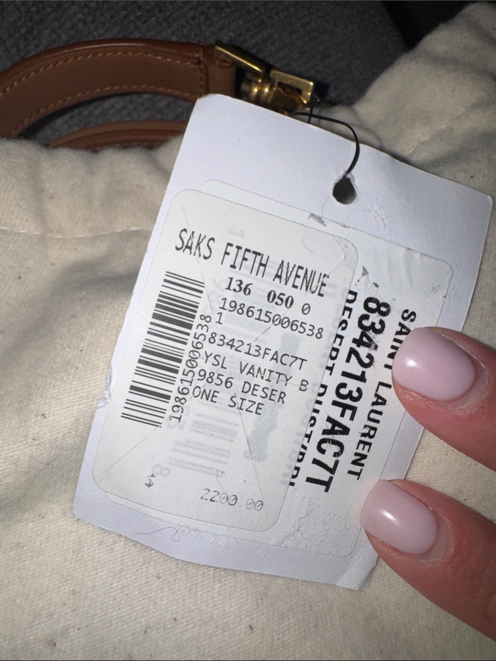 New Saint Laurent gaby vanity bag - Picture 8 of 8